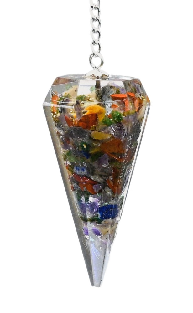Multi Chakra Orgone Pendulum
