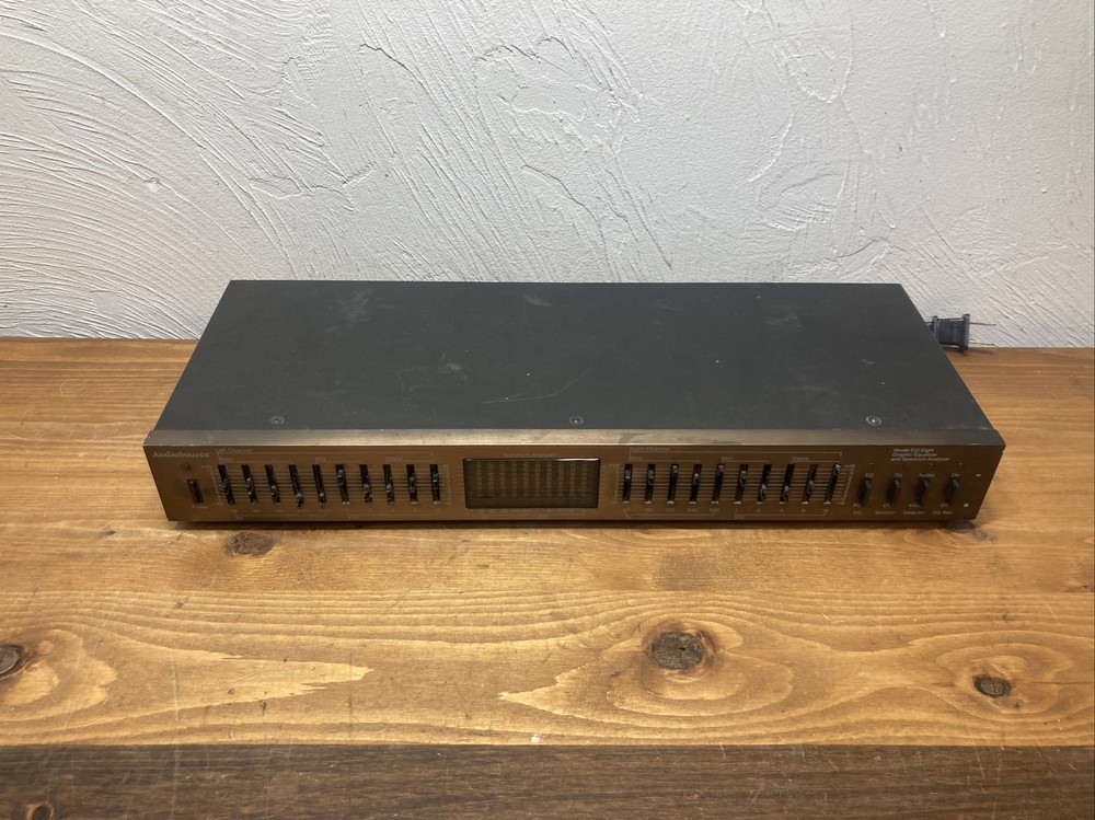 AudioSource EQ Eight Graphic Equalizer Spectrum Analyzer Need New Slider Knobs