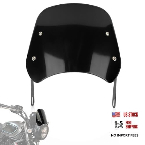 Motorcycle Front Universal Windshield Windscreen Wind Deflector Fairing Front