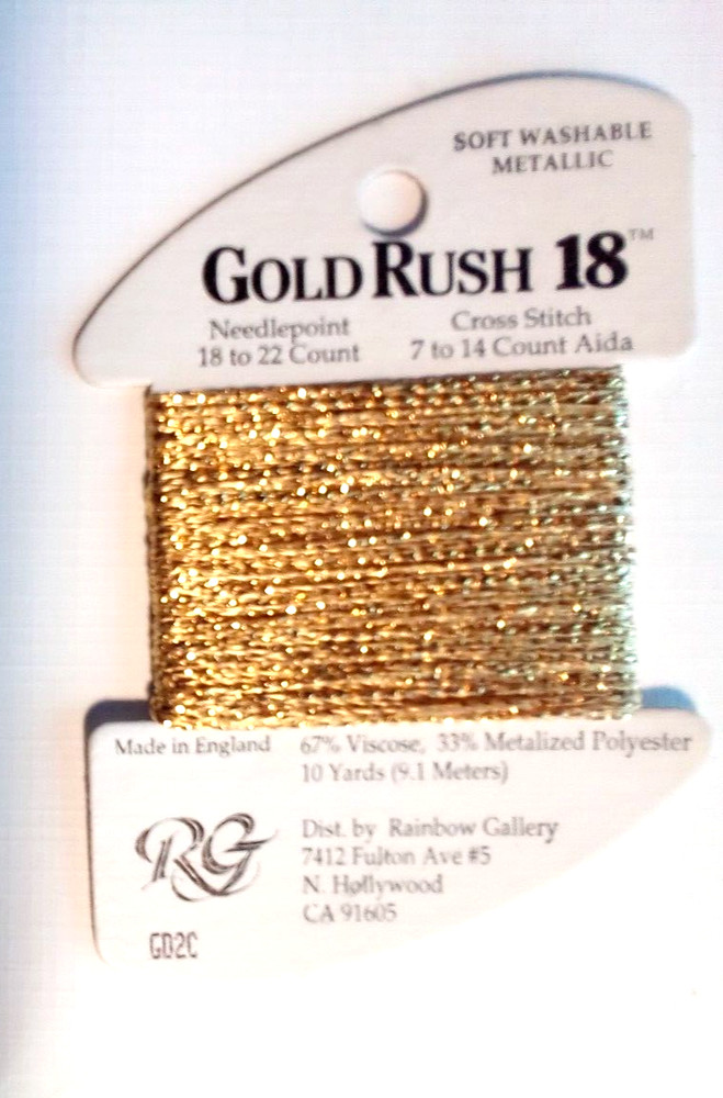 Rainbow Gallery Gold Rush 18 threads