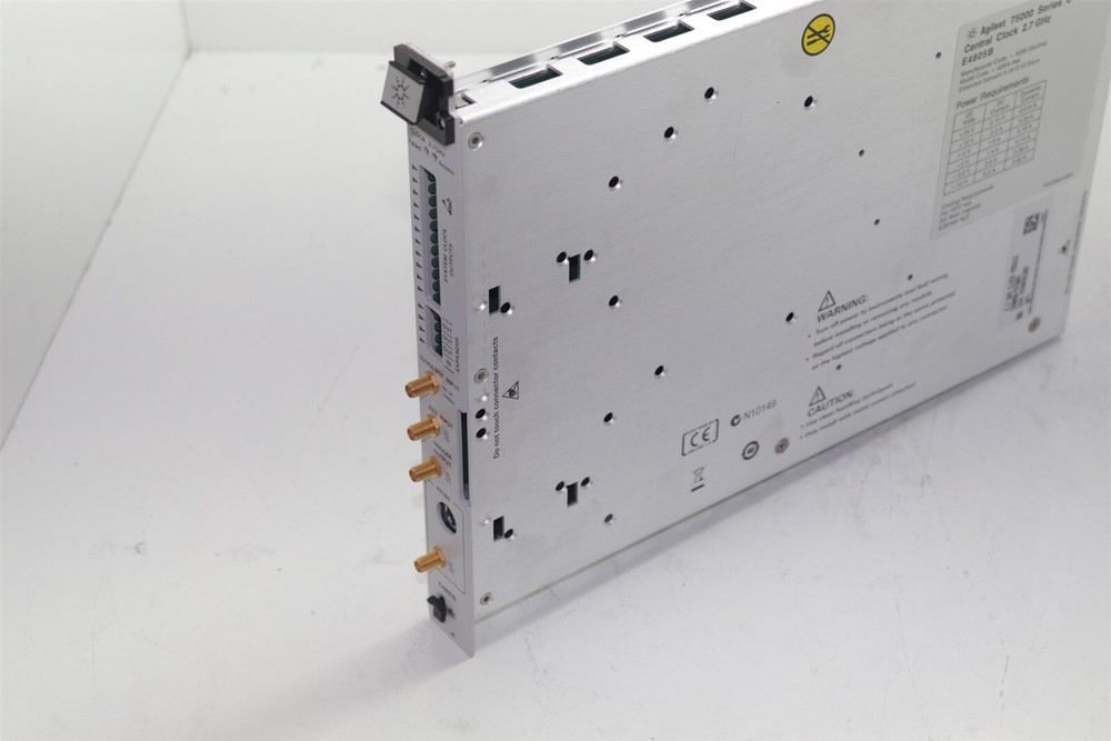 Hp Agilent E8403A VXI Mainframe E4805B Central Clock 2.7GHz Module