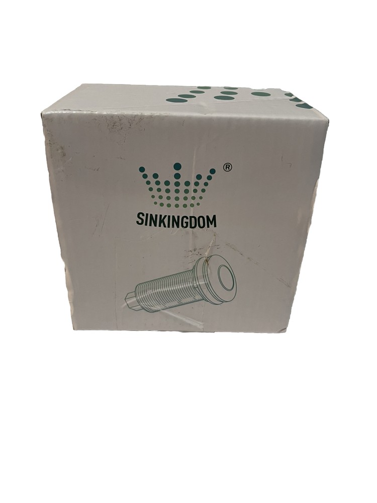 SINKINGDOM Garbage Disposal Air Switch Kit with Long Button Champagne Bronze