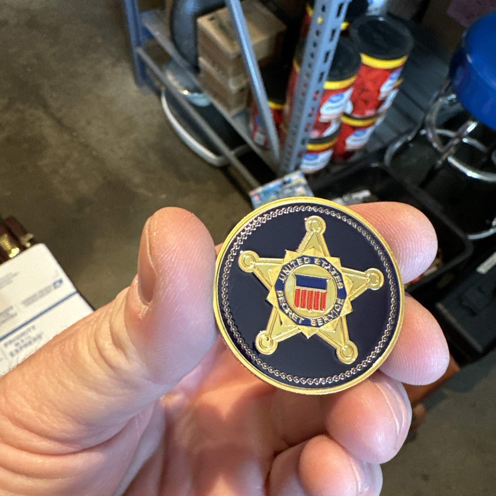 Presidential Secret Service Challenge Coin Commander Police Trump Sniper GIFT