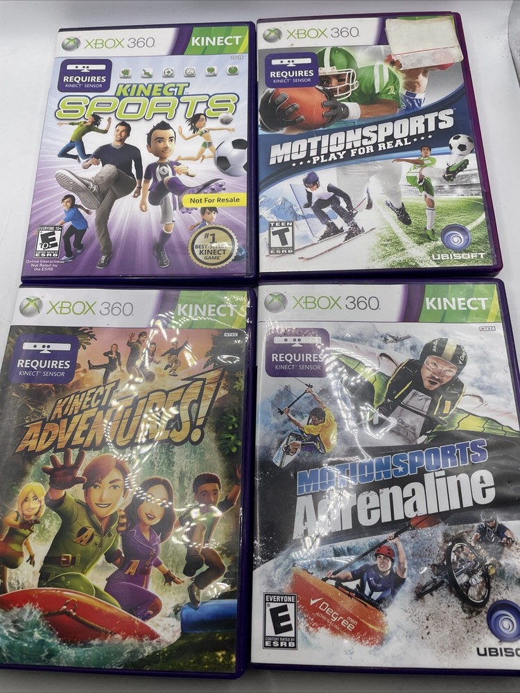 Microsoft Xbox 360 Kinect Sensor Bar & 6 Games Bundle Tested