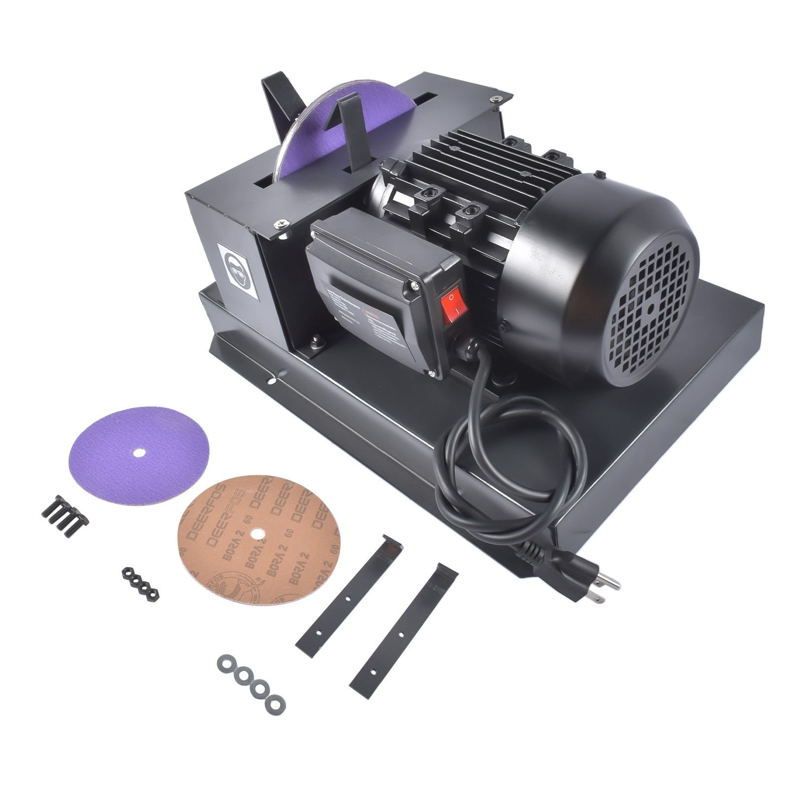 Brand New Blade Sharpener 2/3HP 500W 3.2A 120V 60Hz w/ 7" Ceramic Grinding Wheel