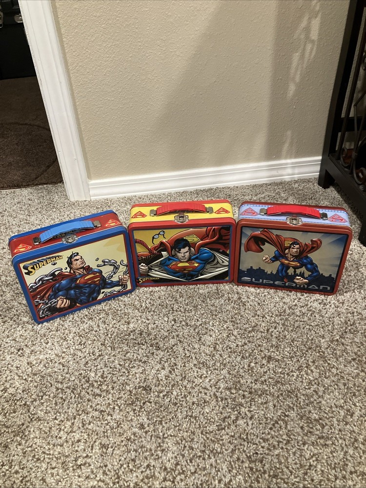 Superman Tin Lunchboxes