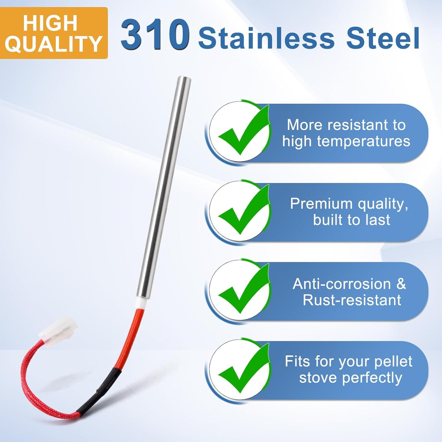 For ComfortBilt HP21 HP22 HP22I HP22N HP50 HP50GC HP61 Pellet Stove Igniter