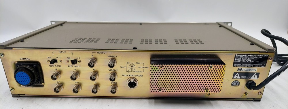 Panasonic WV-RC36 Remote Control Unit