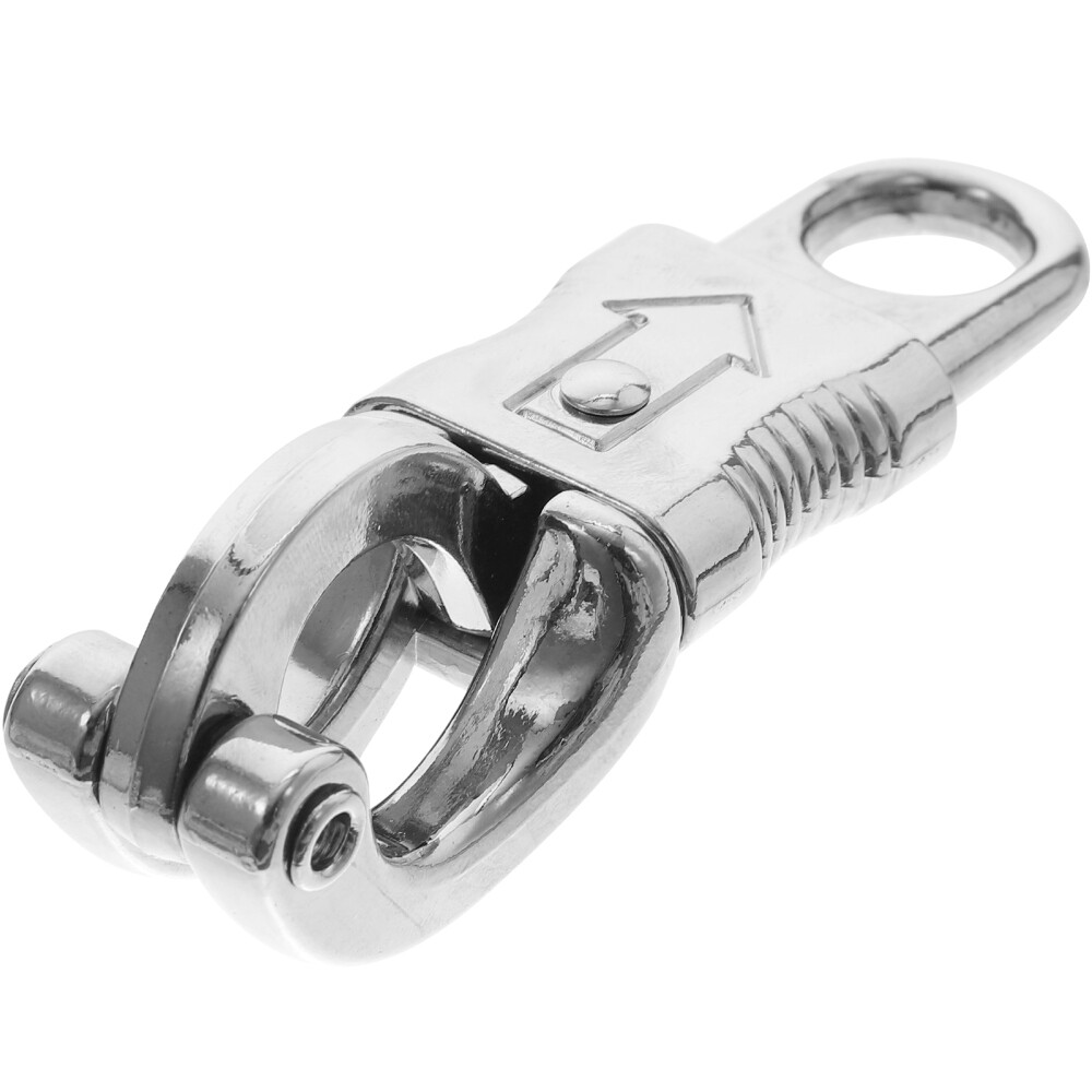 1PC Panic Hook 102MM Panic Snap With Fixed-eye Quick Release Riding Snap