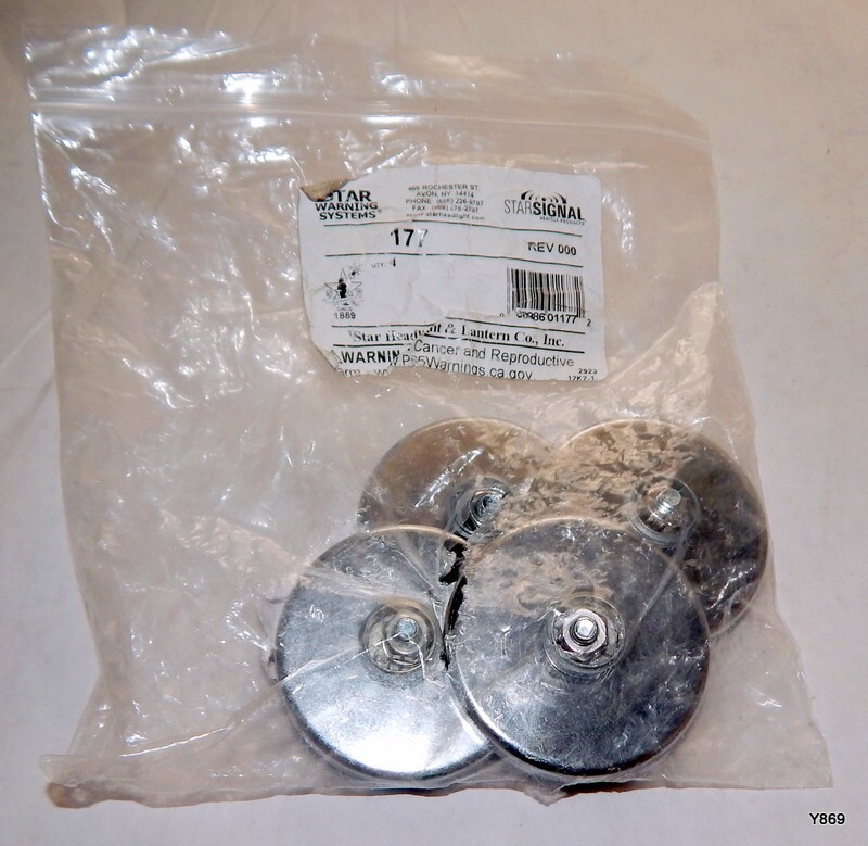 4 PCS Master Magnetics Ceramic Mount-It Magnets 2-5/8"