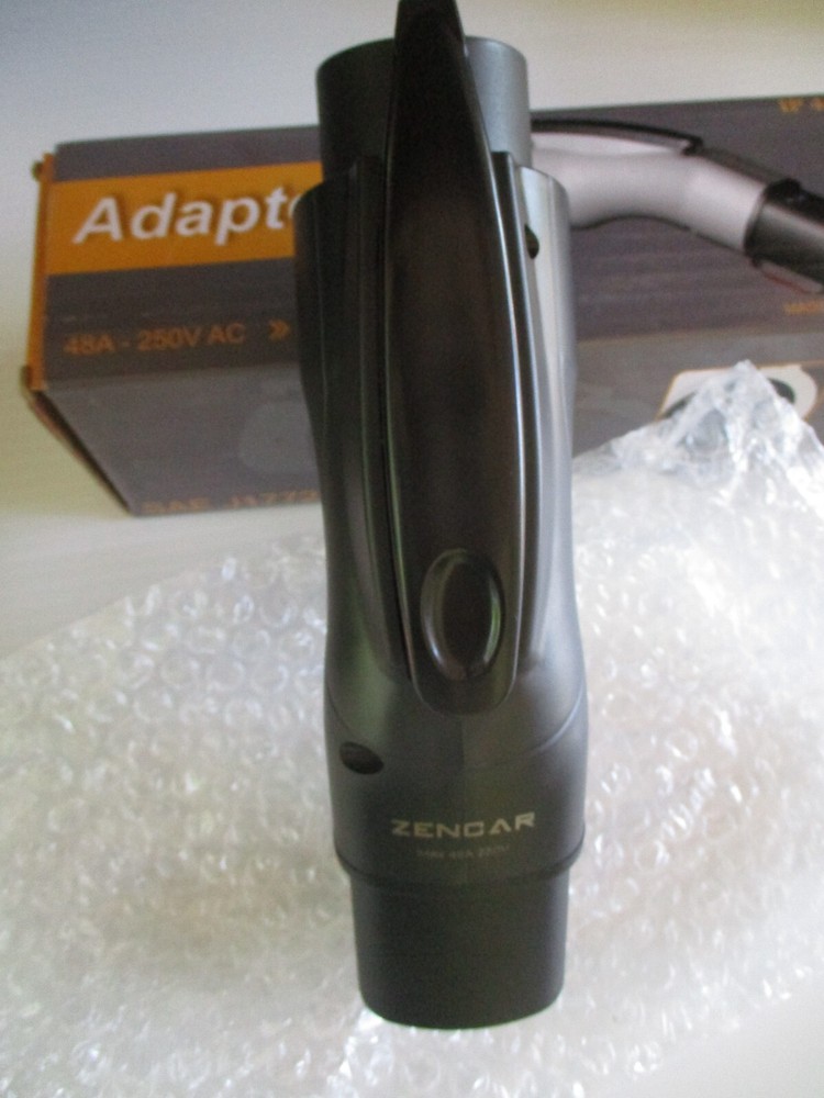 Zencar SAE J1772 48A 250V AC Plug Adapter