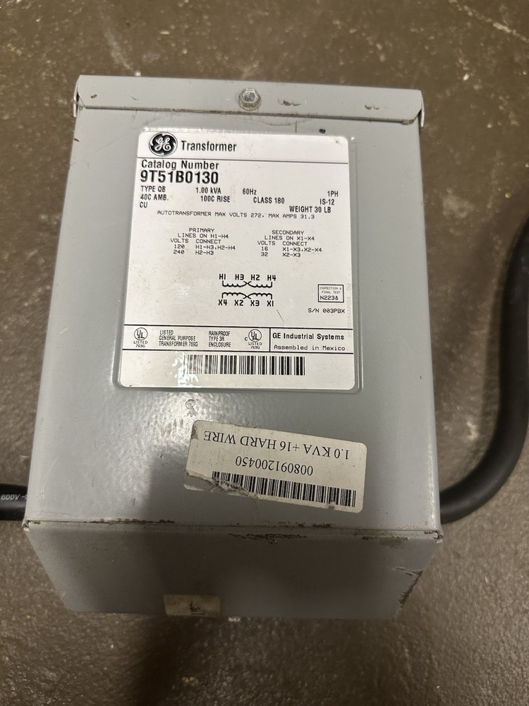 GE Transformer 9T51B0170