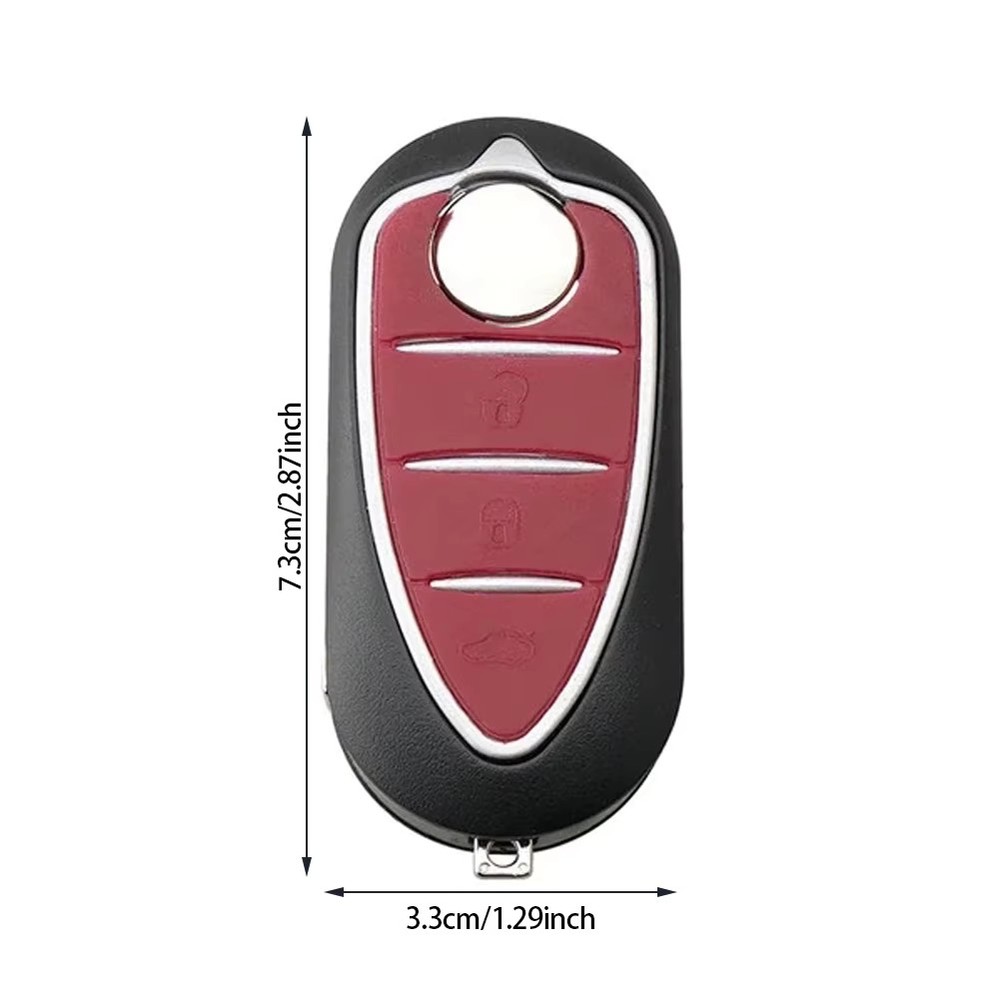 3 Button Key Shell COMPATIBLE FOR Alfa Romeo Mito Giulietta Remote Control