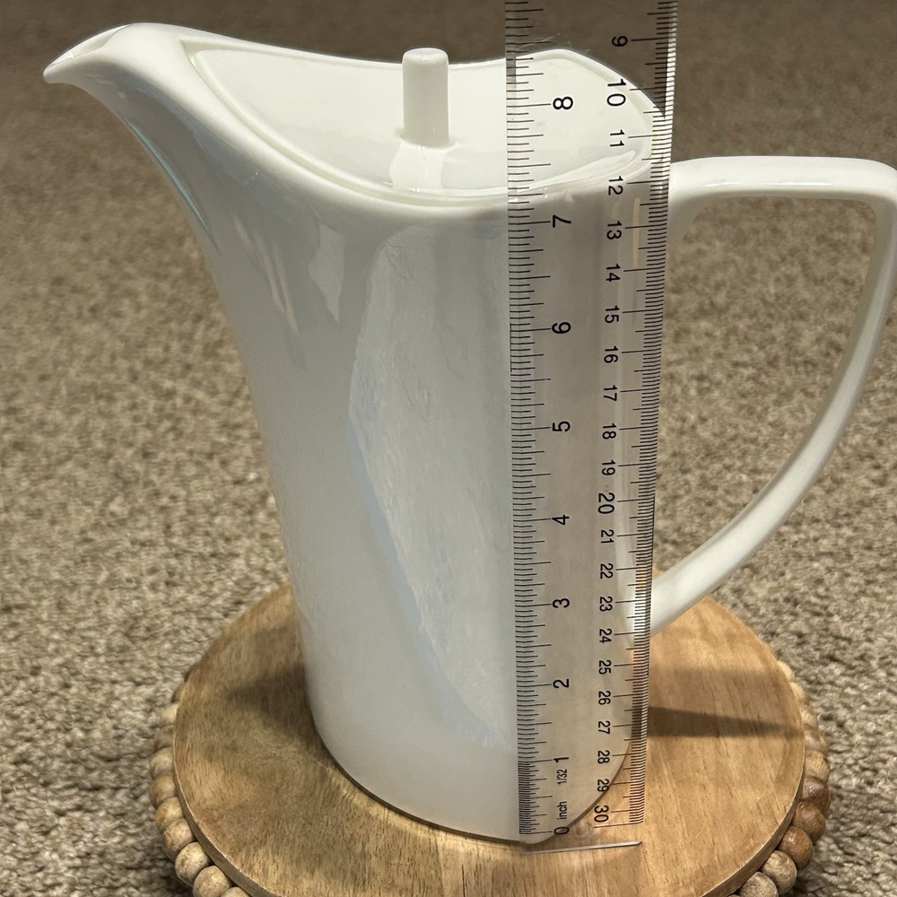 RARE Sant' Andrea White Triangular Teapot Royal Bone China