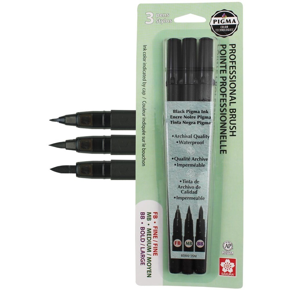 Sakura Pigma Professional Brush Pen Set