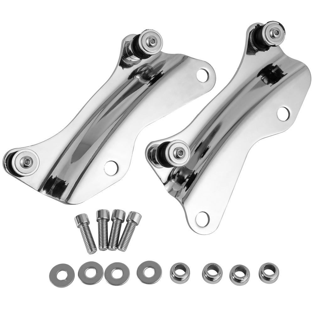 For 14-25 Harley Touring Quick Release Two-up Tour Pack Rack Mount / Docking Kit