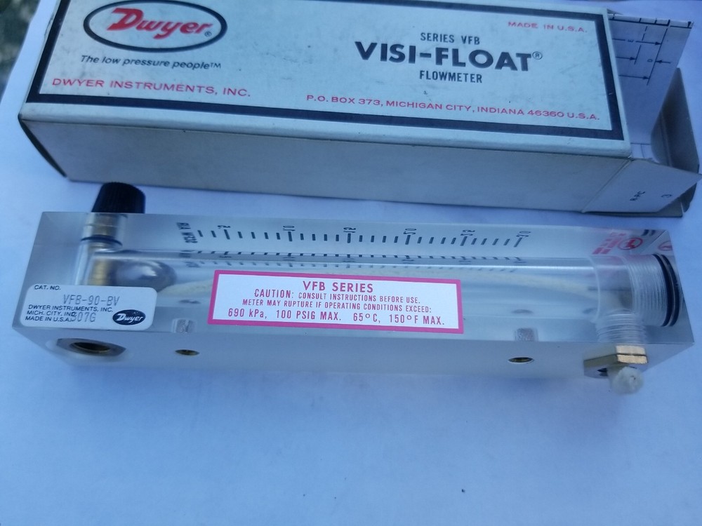 Dwyer Visi-Float Flowmeter VFB-66-BV