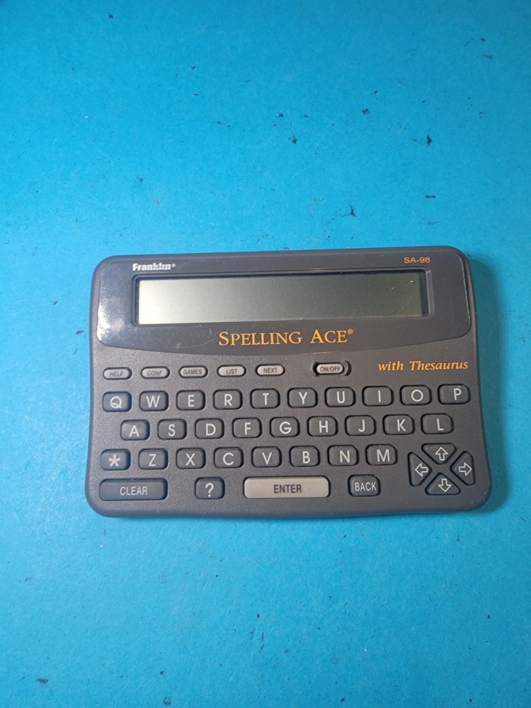 Franklin Spelling Ace SA-98 Thesaurus Handheld Electronic Dictionary