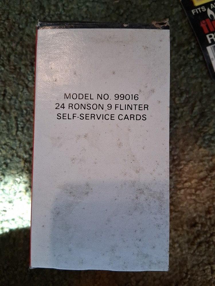 Ronson Flints 9 Model 99016 Box Of 24