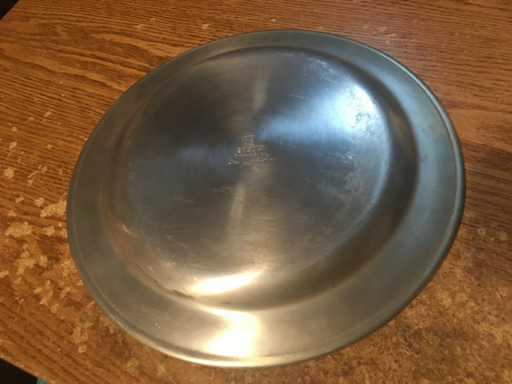 STEDE ENGRAVED PLATE 10" ENGRAVED BY DEA GOODWIN / WRONGWAY052