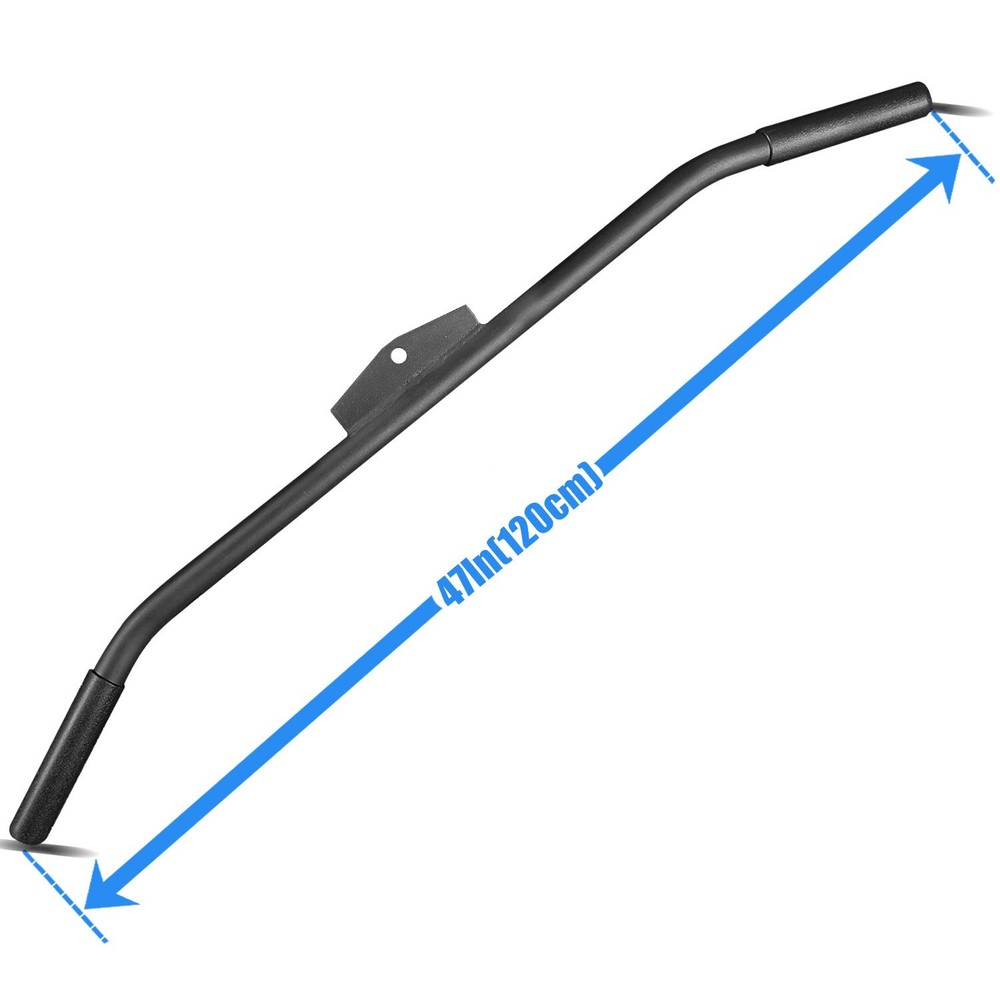 47" Cable Machine Lat Pulldown Attachments Wide Grip Bar Handle Tricep Training