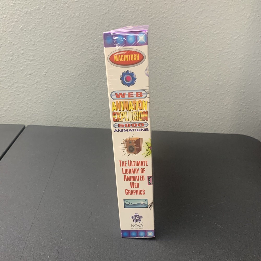 Nova Development - NOS 1997 Macintosh Web Animation Explosion 5000 Animations