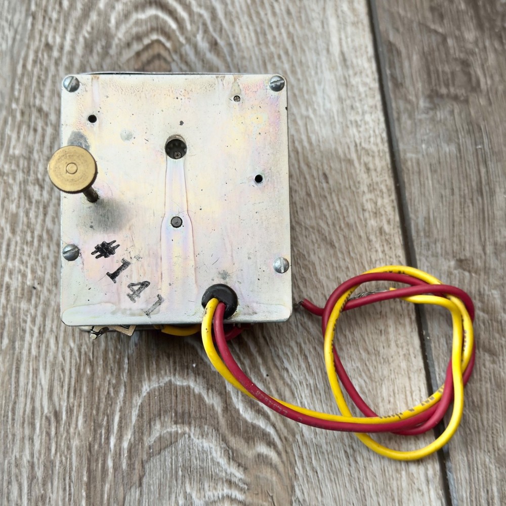 Synchron Clock Movement With Syncing Solenoid Tested