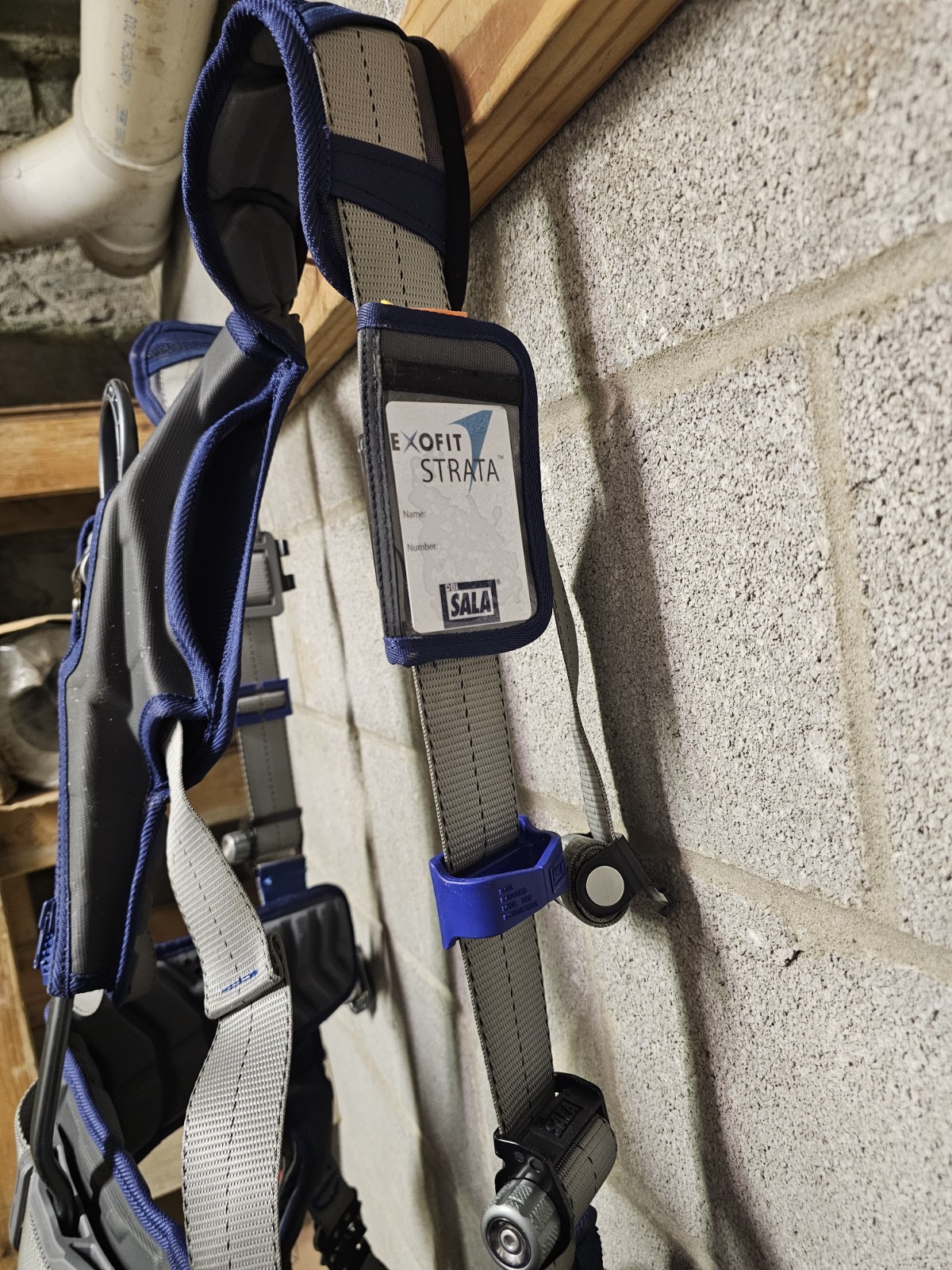 3M DBI-SALA EXOFIT STRATA XXL FULL BODY HARNESS FALL PROTECTION 1112539 XXL BELT