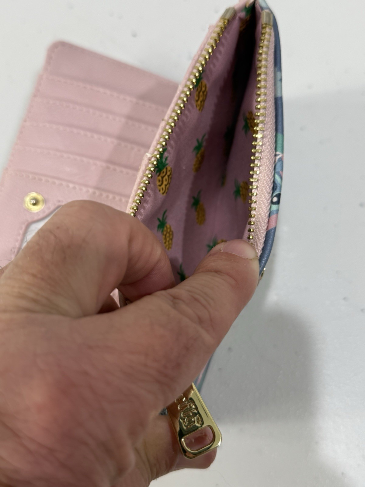 Loungefly Disney Stitch and Scrump Floral Bi-Fold Wallet