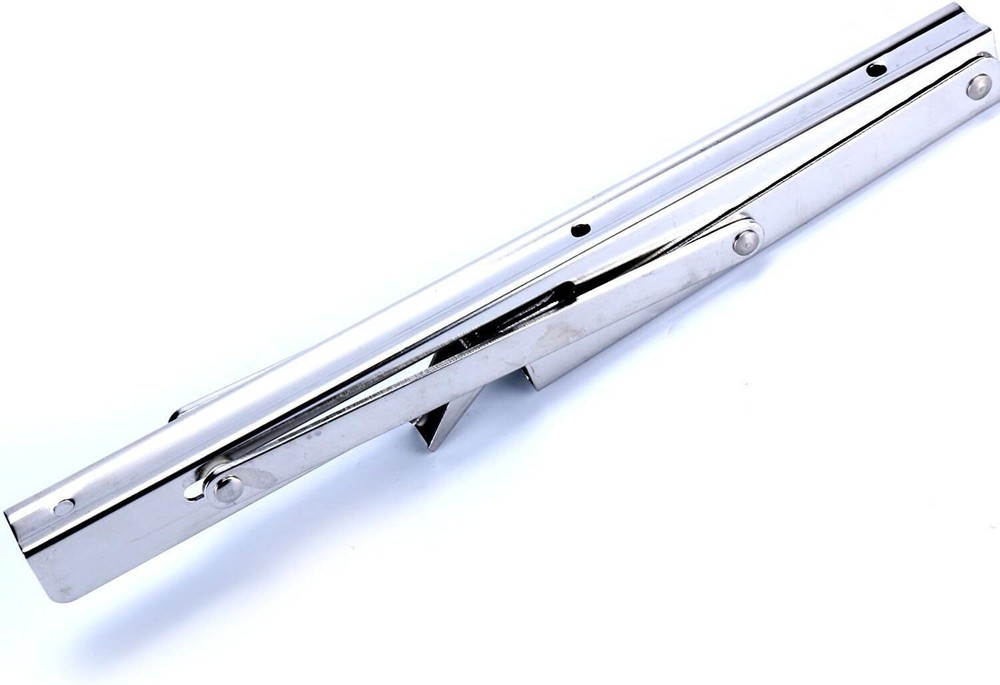2Pack Heavy Duty Shelf Stainless Bench Table Folding Bracket Support 660lb/300kg