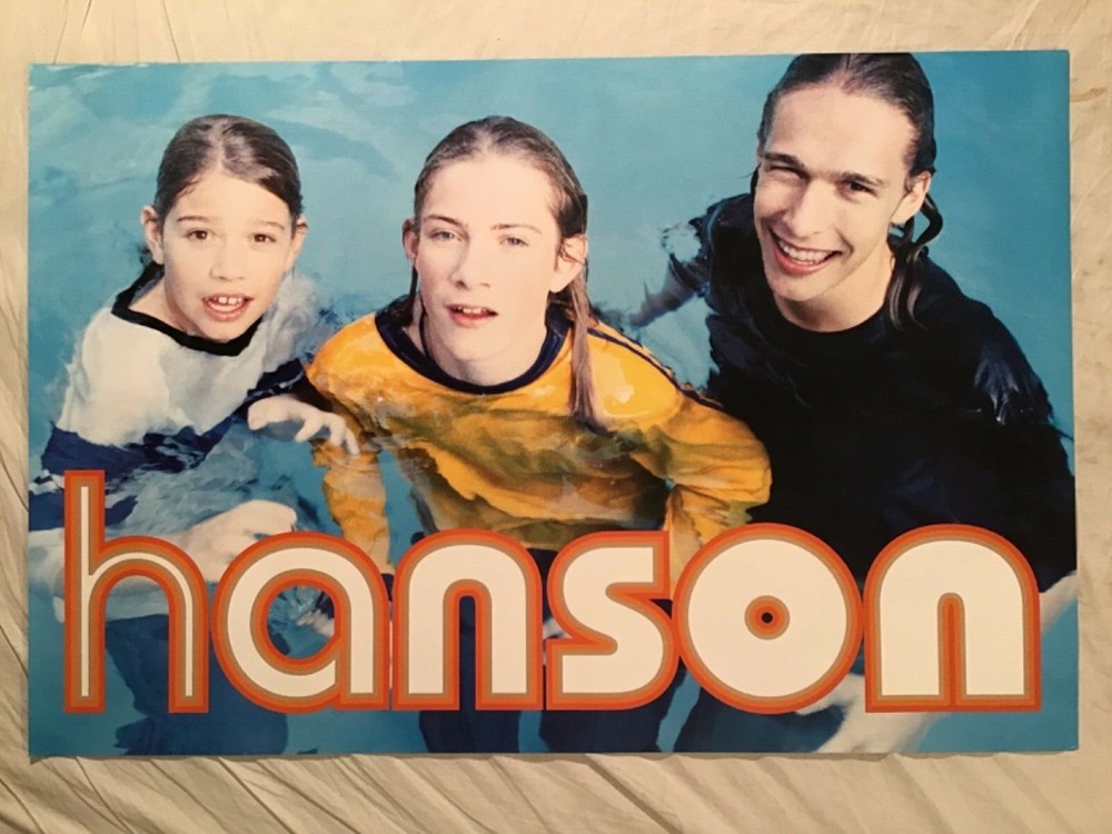 Hanson 1997 Promo Poster Two-Sided New Condition