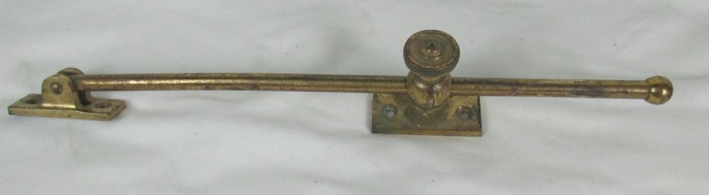 Vintage 12"L Casement or Transom Window STAY  Working Solid copper