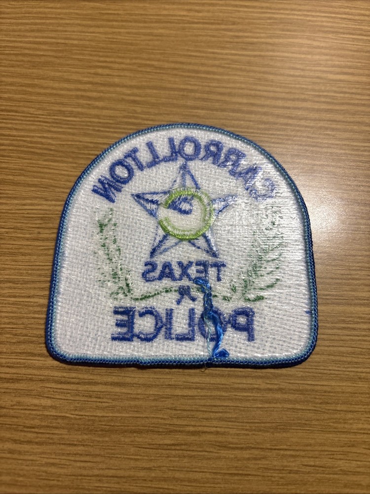 Carrollton Texas Police patch