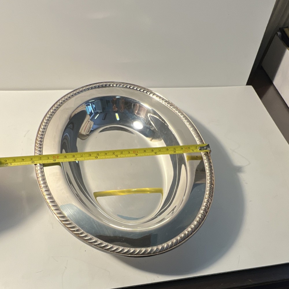 International Silver Berkeley Silverplate Oval Bowl Pattern Berkeley #2888