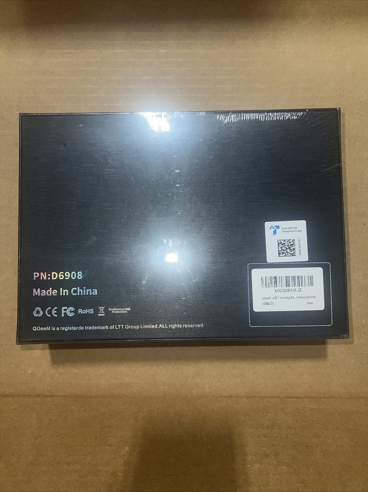 QGeeM Universal USB Docking Station D6908 Display Link 4K Plug & Display