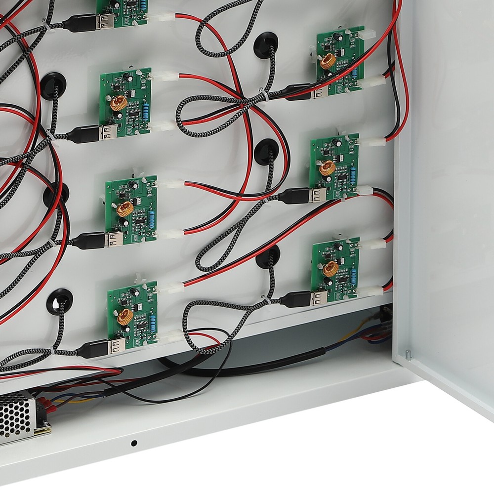 Cellphone Locker Cellphone Charging Station Combination Lock iPad Mini Storage