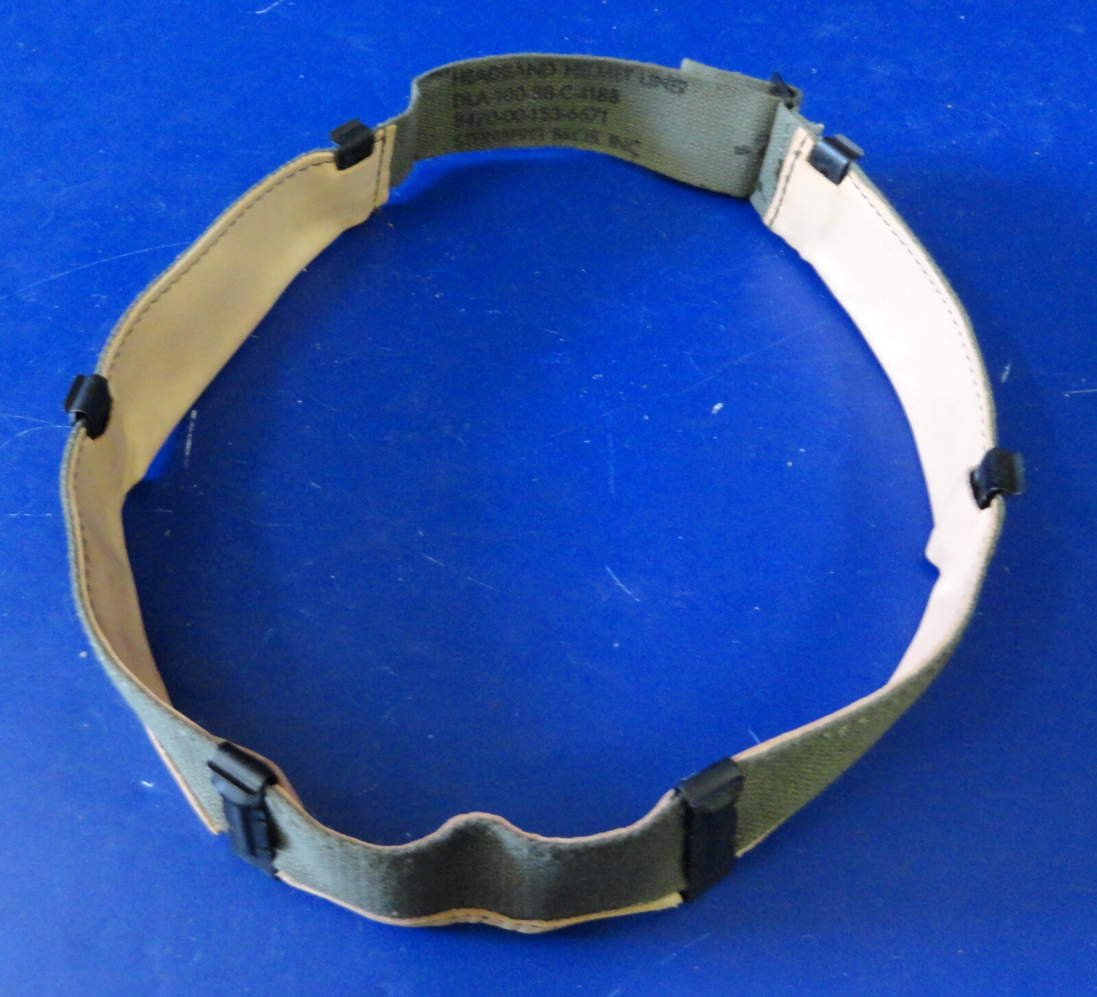 GENUINE US ISSUE M-1 HELMET LEATHER SWEATBAND