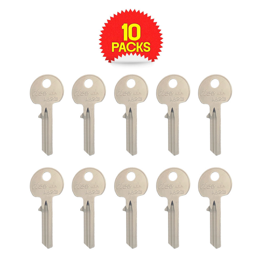 AB23 Key Blank Nickel
