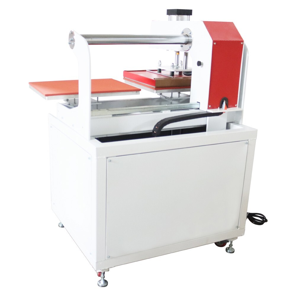 Full-automatic Double-position Heat Transfer Printing Machine Pneumatic 110V