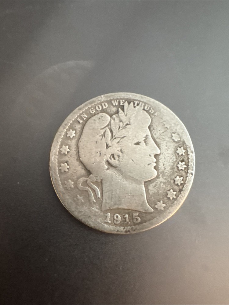 1915-D Barber Half Dollar-Better Date-50c