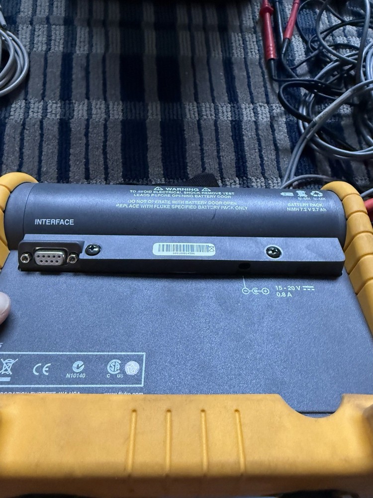 Fluke 1735 Three-Phase Power Logger w/ All Accessories