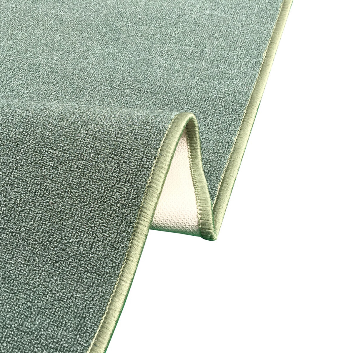 Custom Size SOLID TEAL GREEN Stair Hallway Runner Rug Non Slip Rubber Back