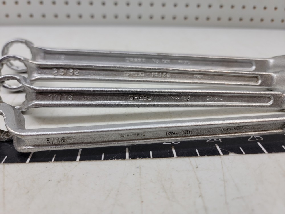 DREBO TOOLS 13B SAE OFFSET BOX END WRENCH SET