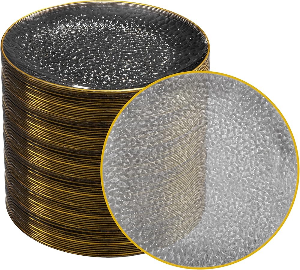 Rubtlp Graduat Bla Plastic Dert Plates, Bla Plastic Appetizer