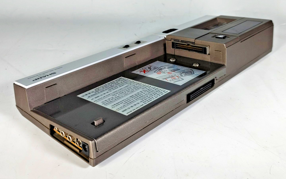 Sharp PC1500A Pocket Computer w/ CE150 Printer/Cassette Interface Turns On CASE