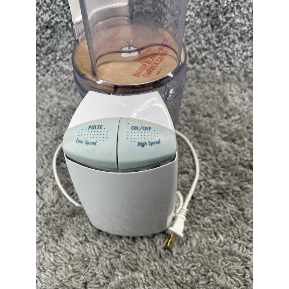 Hamilton Beach Chef Prep Food Processor Model 70160R 2 Speed Kitchen Gadget