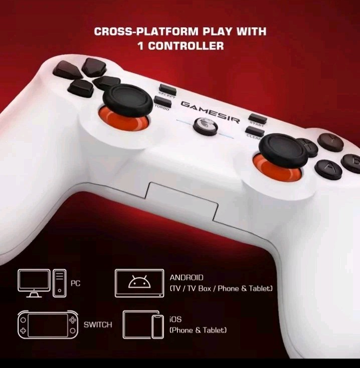 GameSir T3s Bluetooth 5.0 Gamepad Wireless Switch Controller Android Iphone PC