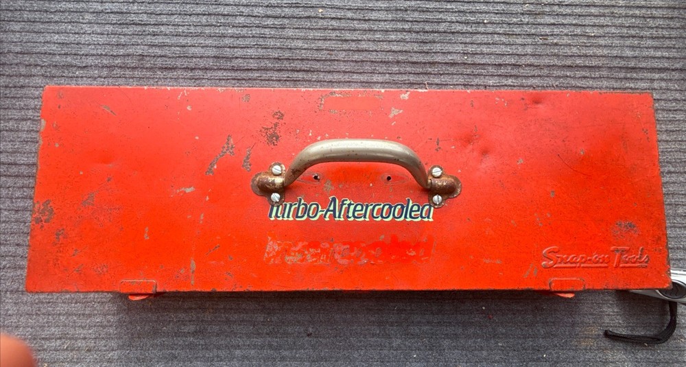 Vintage Snap-On Tool Box for Socket Set KRA 280 Date Code 72 KRA-280