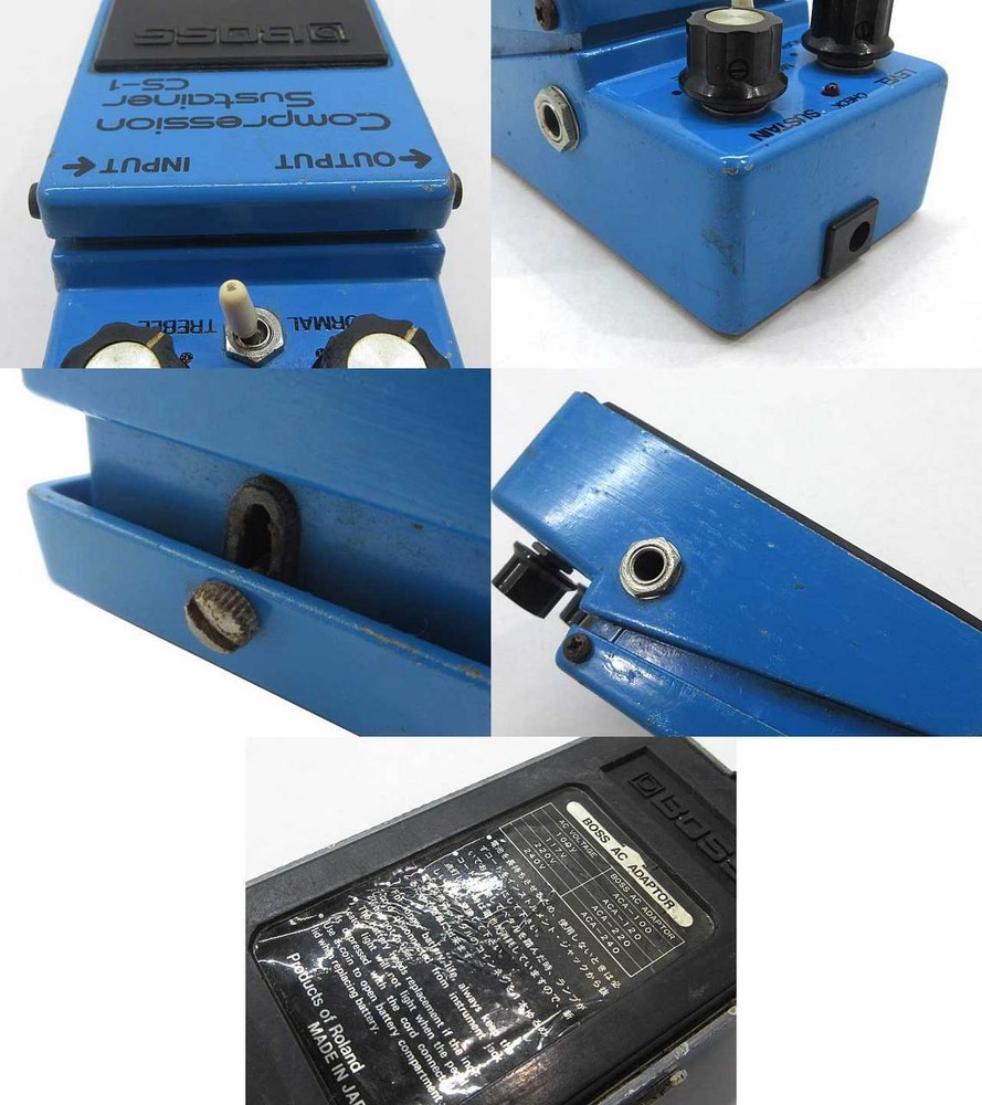 Boss CS-1 Compression Sustainer Japan Used Compressor