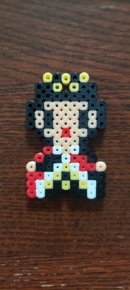 Handmade Perler Bead Keychains